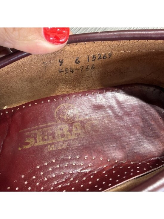 Vtg Sebago Classic Dan Penny Whiskey Loafers Size 9 B Leather Casual Preppy US main image 4